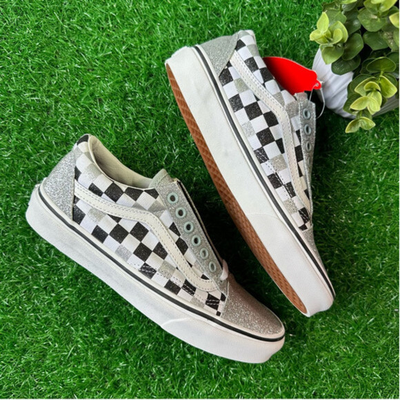 Vans Old Skool Glitter Checkerboard - Picture 4 of 7